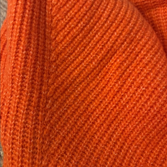 Joie Vibrant Orange Crew Neck Sweater - Picture 5 of 5